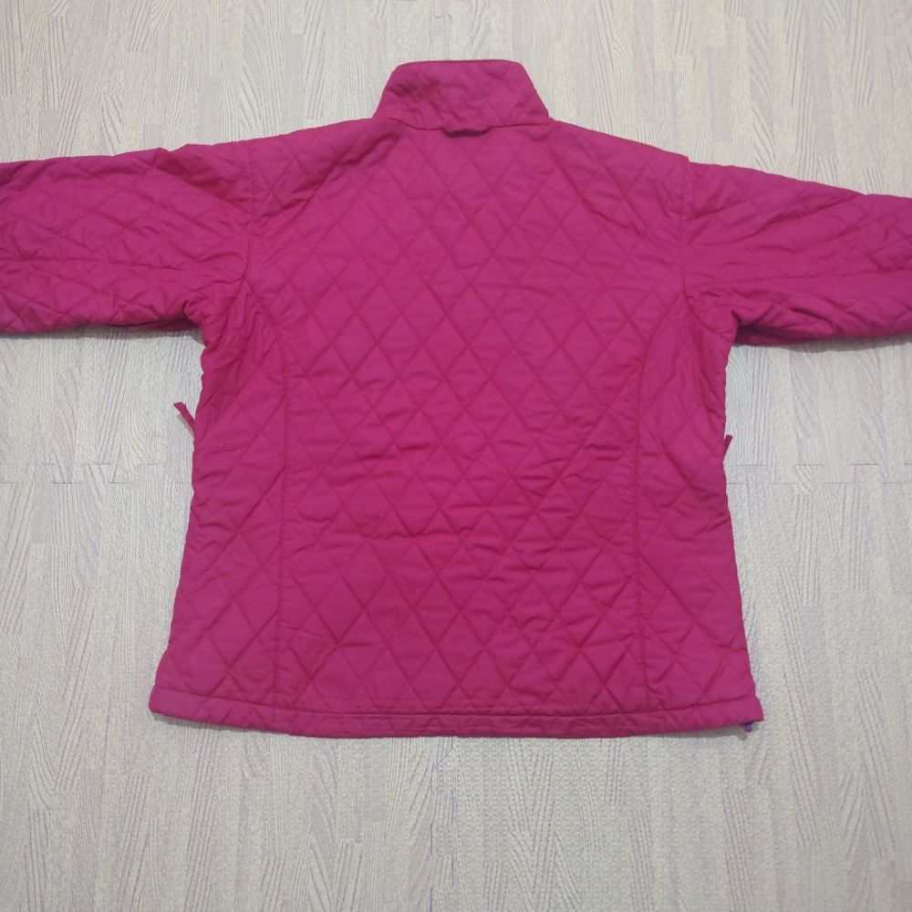 Columbia Vertex Interchange Women's Rain Jacket Extra Large Red Full Zip Hiking - Picture 10 of 16